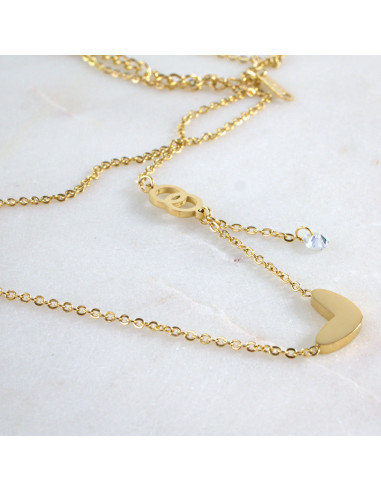 Naszyjnik Celebrytka ze stali chirurgicznej...