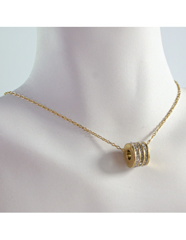 Naszyjnik ze stali chirurgicznej Lolita...