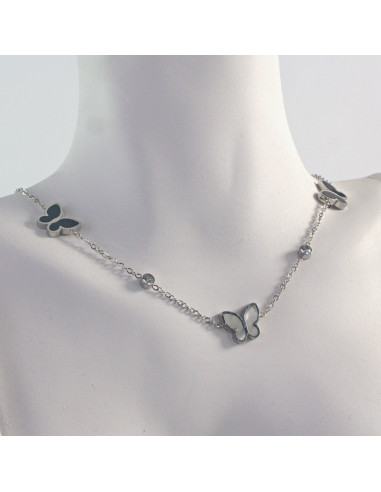 Naszyjnik  CELEBRYTKA ze stali chirurgicznej...