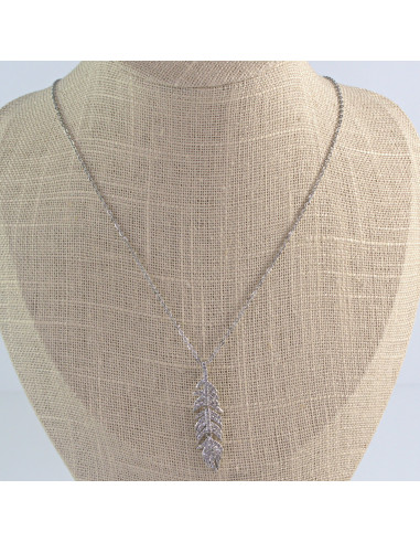 Naszyjnik  ze stali chirurgicznej Cyrkoniowe...