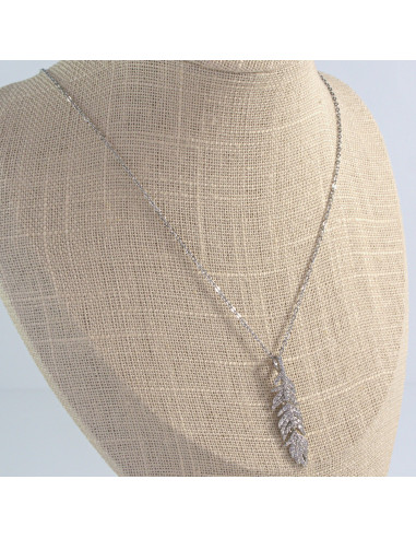 Naszyjnik  ze stali chirurgicznej Cyrkoniowe...