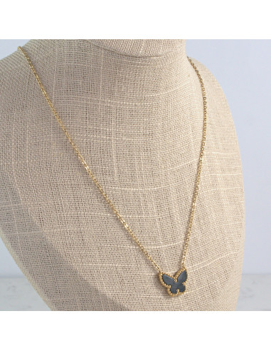 Naszyjnik  ze stali chirurgicznej CZARNY...