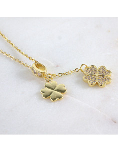 Naszyjnik  ze stali chirurgicznej KONICZYNKA Z CYRKONIAMI... 2