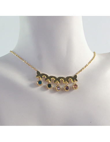 Naszyjnik  ze stali chirurgicznej KOLIA  Lolita...