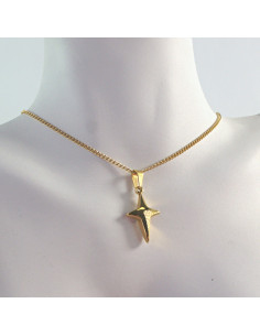 Naszyjnik  ze stali chirurgicznej KRZYŻ Lolita Akcesoria