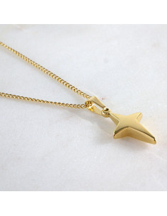 Naszyjnik  ze stali chirurgicznej KRZYŻ Lolita Akcesoria 2