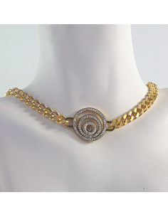 Naszyjnik  ze stali chirururgicznej ŁAŃCUCH KOLIA  Lolita...