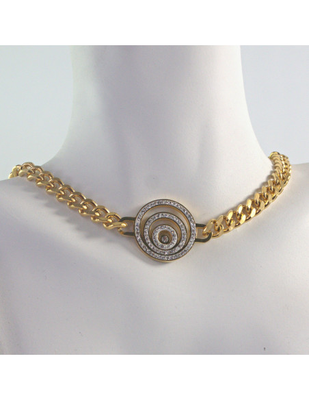 Naszyjnik  ze stali chirururgicznej ŁAŃCUCH KOLIA  Lolita Akcesoria