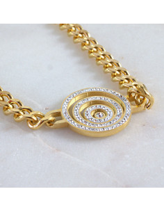 Naszyjnik  ze stali chirururgicznej ŁAŃCUCH KOLIA  Lolita... 2