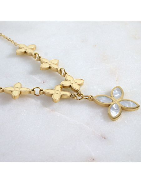 Naszyjnik  ze stali chirururgicznej KONICZYNA BOHO  Lolita Akcesoria