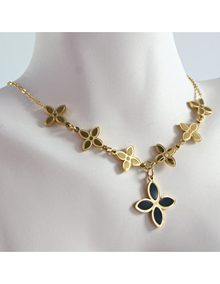 Naszyjnik  ze stali chirururgicznej KONICZYNA BOHO  Lolita Akcesoria