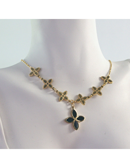 Naszyjnik  ze stali chirururgicznej KONICZYNA BOHO  Lolita Akcesoria