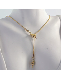 Naszyjnik  ze stali chirurgicznej KRAWATKA  Lolita Akcesoria 2