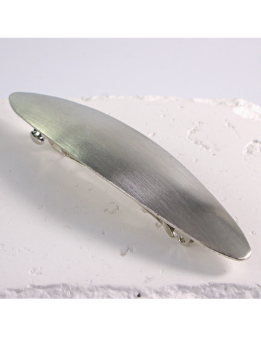 Klamra francuska klasyczna srebrna Lolita...