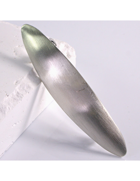 Klamra francuska klasyczna srebrna Lolita Akcesoria