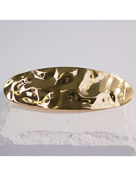 Klamra francuska klasyczna PŁYNNE ZŁOTO Lolita Akcesoria