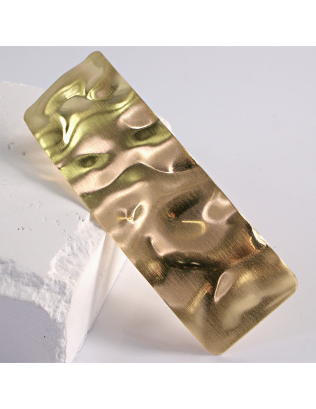 Klamra francuska klasyczna PŁYNNE ZŁOTO Lolita Akcesoria