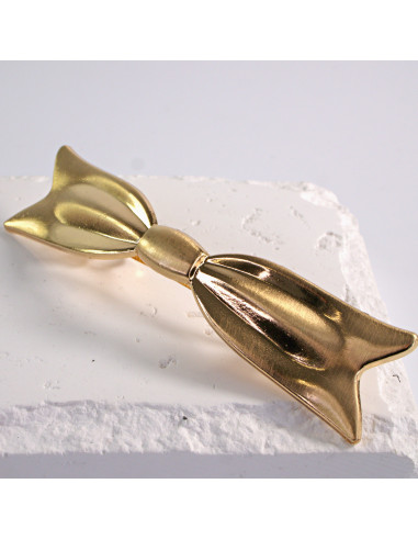 Klamra francuska klasyczna KOKARDA ZŁOTO Lolita...