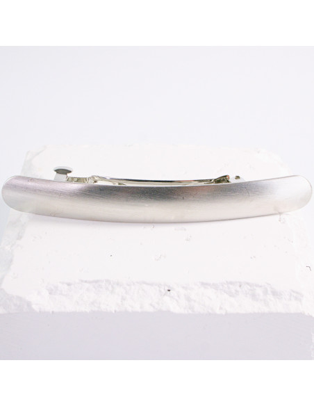 Klamra francuska klasyczna srebrna cienka Lolita Akcesoria