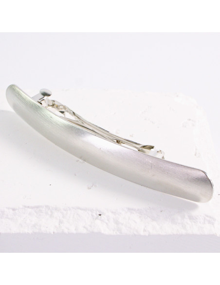 Klamra francuska klasyczna srebrna cienka Lolita Akcesoria