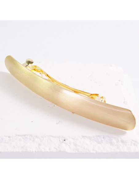 Klamra francuska klasyczna złota cienka Lolita Akcesoria