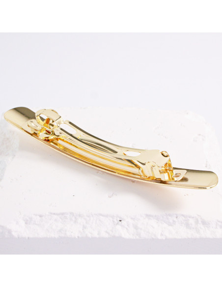 Klamra francuska klasyczna złota cienka Lolita Akcesoria