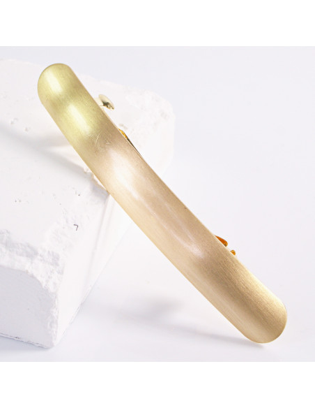 Klamra francuska klasyczna złota cienka Lolita Akcesoria