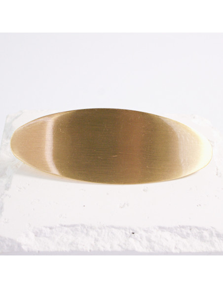 Klamra francuska klasyczna złota owalna Lolita Akcesoria