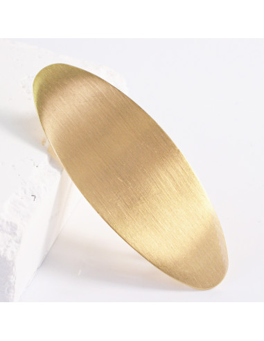 Klamra francuska klasyczna złota owalna Lolita...