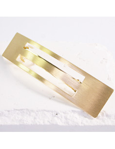 Klamra francuska złota dwa wycięcia Lolita Akcesoria 2