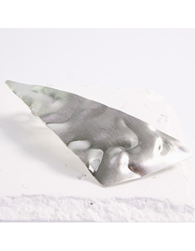 Klamra francuska srebrna trójkątna  Lolita...