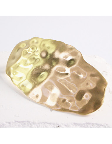 Klamra francuska cieknące złoto owalna  Lolita...