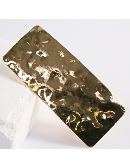 Klamra francuska klasyczna płynne złoto Lolita Akcesoria