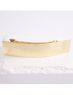 Klamra francuska klasyczna złota prostokątna Lolita...