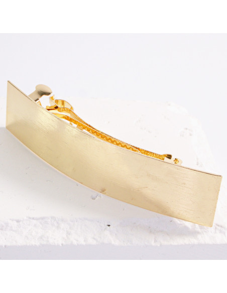 Klamra francuska klasyczna złota prostokątna Lolita Akcesoria