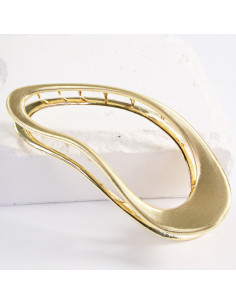 Klamra szczękowa owalna złota Lolita Akcesoria