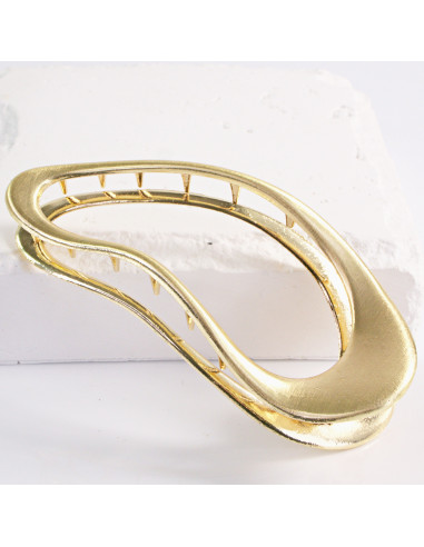 Klamra szczękowa owalna złota Lolita Akcesoria