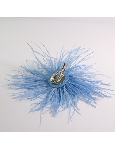 KWIAT Z PIÓR BROSZKA PRZYPINKA PIÓRA PUSZEK...