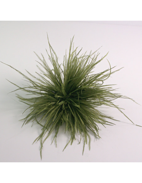 KWIAT Z PIÓR  BROSZKA PRZYPINKA PIÓRA PUSZEK LOLITA AKCESORIA 14 CM