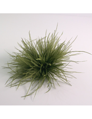 KWIAT Z PIÓR  BROSZKA PRZYPINKA PIÓRA PUSZEK...