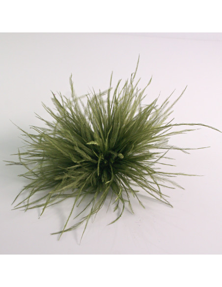 KWIAT Z PIÓR  BROSZKA PRZYPINKA PIÓRA PUSZEK LOLITA AKCESORIA 14 CM