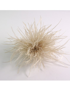 KWIAT Z PIÓR  BROSZKA PRZYPINKA PIÓRA PUSZEK LOLITA...