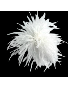 KWIAT Z PIÓR  BROSZKA PRZYPINKA PIÓRA PUSZEK LOLITA... 2