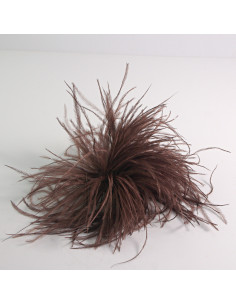 KWIAT Z PIÓR  BROSZKA PRZYPINKA PIÓRA PUSZEK LOLITA...