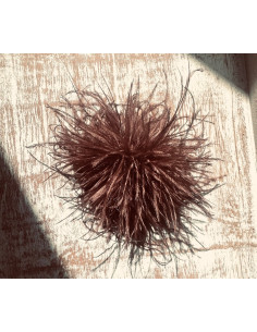 KWIAT Z PIÓR  BROSZKA PRZYPINKA PIÓRA PUSZEK LOLITA... 2