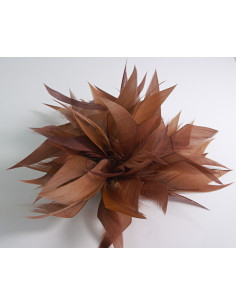 KWIAT Z PIÓR  BROSZKA PRZYPINKA PIÓRA  LOLITA AKCESORIA...