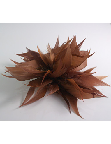 KWIAT Z PIÓR  BROSZKA PRZYPINKA PIÓRA  LOLITA...