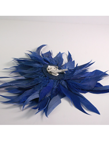 KWIAT Z PIÓR  BROSZKA PRZYPINKA PIÓRA  LOLITA...