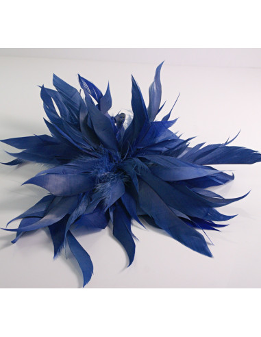 KWIAT Z PIÓR  BROSZKA PRZYPINKA PIÓRA  LOLITA...