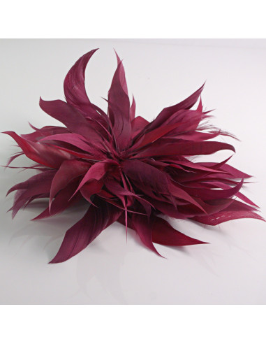 KWIAT Z PIÓR  BROSZKA PRZYPINKA PIÓRA  LOLITA...